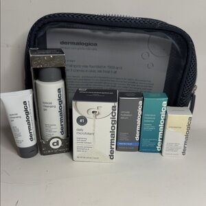 Dermalogica Travel sized 6 products and travel bag